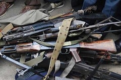 Attécoubé/ Plusieurs armes de guerre et munitions saisies dans une église Attécoubé/ Plusieurs armes de guerre et munitions saisies dans une église